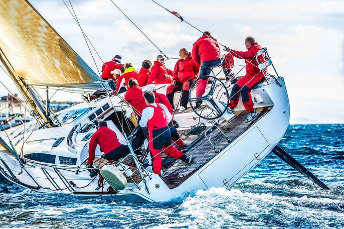 We are often asked how many people is the ideal number for a crew
